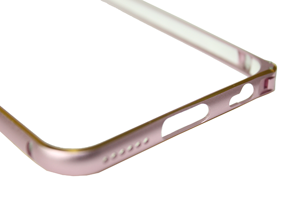 Бампер металлический с застежкой на IPhone 6 plus/6s plus Серебряный 4820000001072 фото