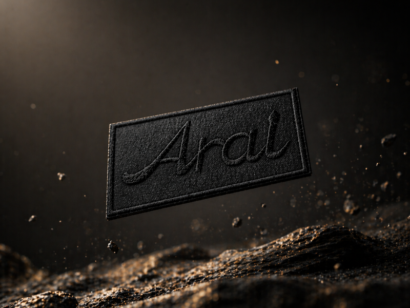 Аплікація для одягу нашивка №221 чорний прямокутник Arai 9шт/10х6см 4820001003035 фото