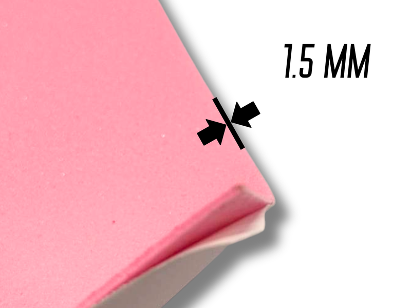 Фоамиран матовый на клейкой основе комплект из 10 цветов 1.5мм/20х30см 4820001003036 фото