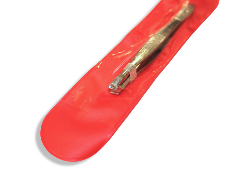 Пінцет металевий у чохлі 9см 4820000000110 фото