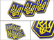 Аплікація для одягу нашивка Герб України жовтий №5/6х8см 4820001002851 фото 4