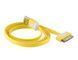 Кабель для Apple різні кольори USB/30mm/1м Жовтий 4820000001061 фото