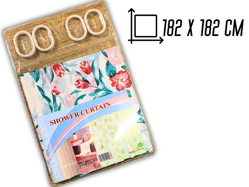 Занавеска/шторка для душа 182х182см 4820000001100 фото