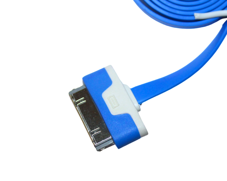 Кабель для Apple різні кольори USB/30mm/1м Червоний 4820000001061 фото