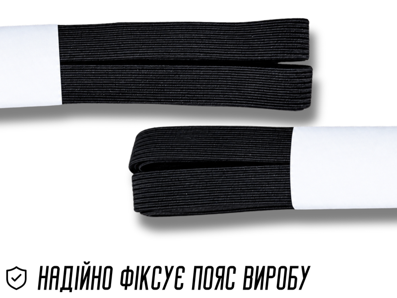 Резинка білизняна чорна 1.4см/2.5м 4820001003071 фото