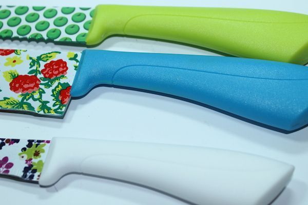 Ножі кухонні з овочерізкою набір 4 предмета 4820000000648 фото