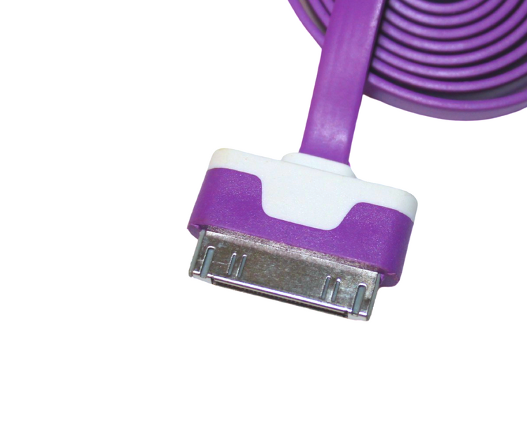 Кабель для Apple різні кольори USB/30mm/1м Червоний 4820000001061 фото