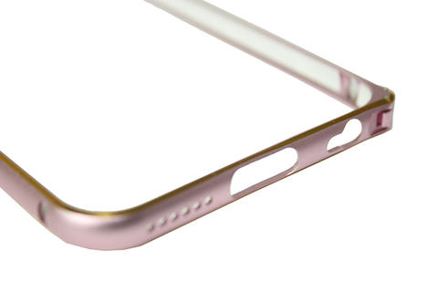 Бампер металлический с застежкой на IPhone 6/6s Золотой 4820000001073 фото