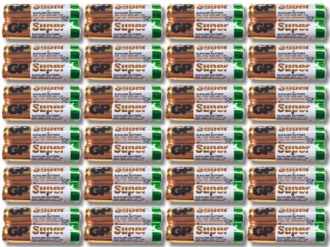 Батарейка мізинчикова алкалінова GP Super Alkaline, 1.5V, AAA 2шт 4820001002982 фото