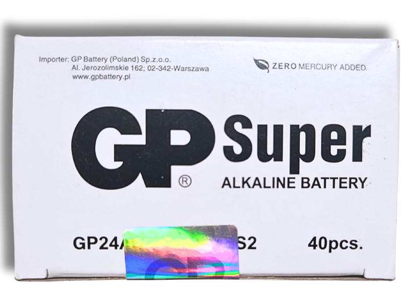Батарейка мізинчикова алкалінова GP Super Alkaline, 1.5V, AAA 2шт 4820001002982 фото