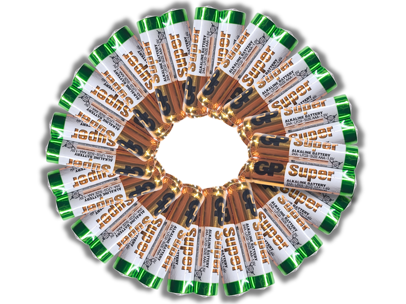 Батарейка мізинчикова алкалінова GP Super Alkaline, 1.5V, AAA 2шт 4820001002982 фото