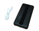 Power Bank Viaking GB059 10000 мАч портативный аккумулятор с фонариком индикатором зарядки и 4 кабелями Черный 4820001002751 фото