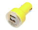 Зарядка автомобильная в прикуриватель 2 USB/2.1A/1A Желтый 4820000000945 фото