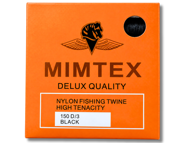 Нитки для бисера Mimitex черные 150D упаковка 10шт 4820001002107 фото