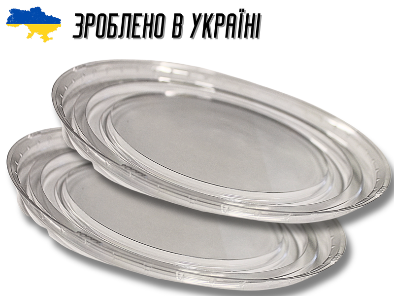 Кришка для одноразвого посуду пластикова 1300мл/19,5см 4820001002894 фото