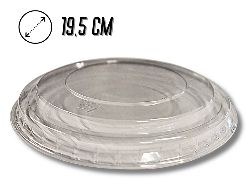 Кришка для одноразвого посуду пластикова 1300мл/19,5см 4820001002894 фото