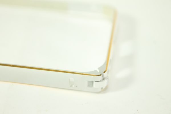 Бампер металлический с застежкой на IPhone 5/5s/SE Серебряный 4820000001071 фото