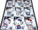 Аппликация для одежды нашивка №113 Hello Kitty 9шт/6х8см 4820001002303 фото 4