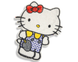 Аппликация для одежды нашивка №113 Hello Kitty 9шт/6х8см 4820001002303 фото 1