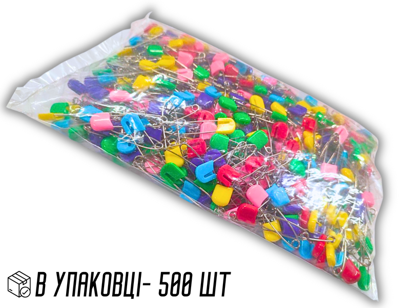 Булавки постельные 500шт/30х20х4см 4820001002972 фото
