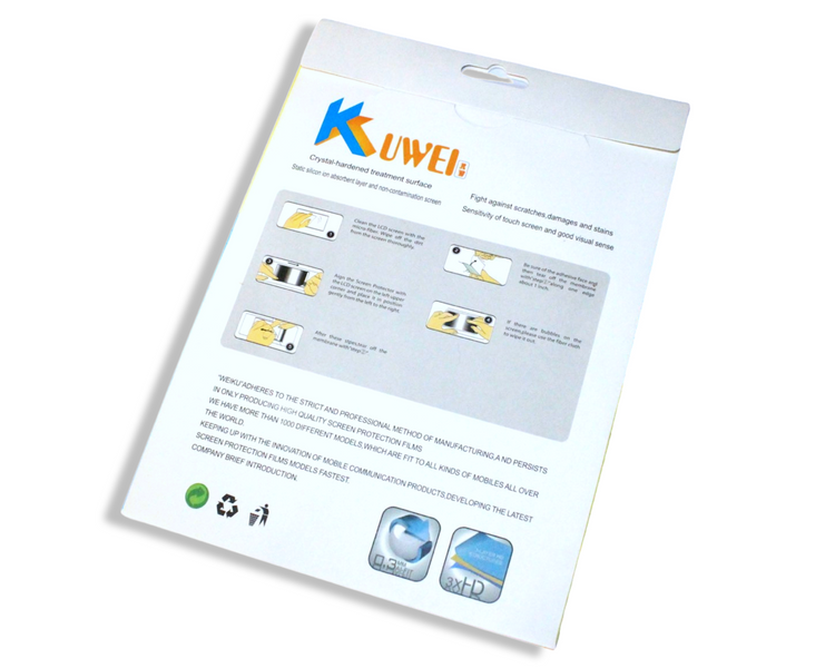 Пленка защитная для Ipad Kuwei 2/3/4 на дисплей 23.7х18.2см 4820000000954 фото