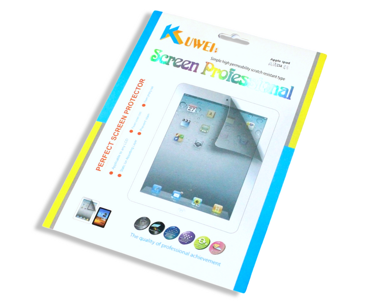 Пленка защитная для Ipad Kuwei 2/3/4 на дисплей 23.7х18.2см 4820000000954 фото