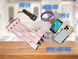 Power Bank Viaking Y148 10000 мАг портативний акумулятор зі світлодіодним дисплеєм ліхтариком та 4 кабелями Чорний 4820001002749 фото 4