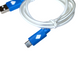 Кабель USB to micro USB с подсветкой наконечников 1м Зеленый 4820000000940 фото 2