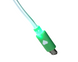 Кабель USB to micro USB с подсветкой наконечников 1м Зеленый 4820000000940 фото 3