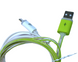 Кабель USB to micro USB с подсветкой по всей длине 1м Белый 4820000001063 фото 5