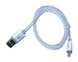 Кабель USB to micro USB с подсветкой по всей длине 1м Белый 4820000001063 фото 1