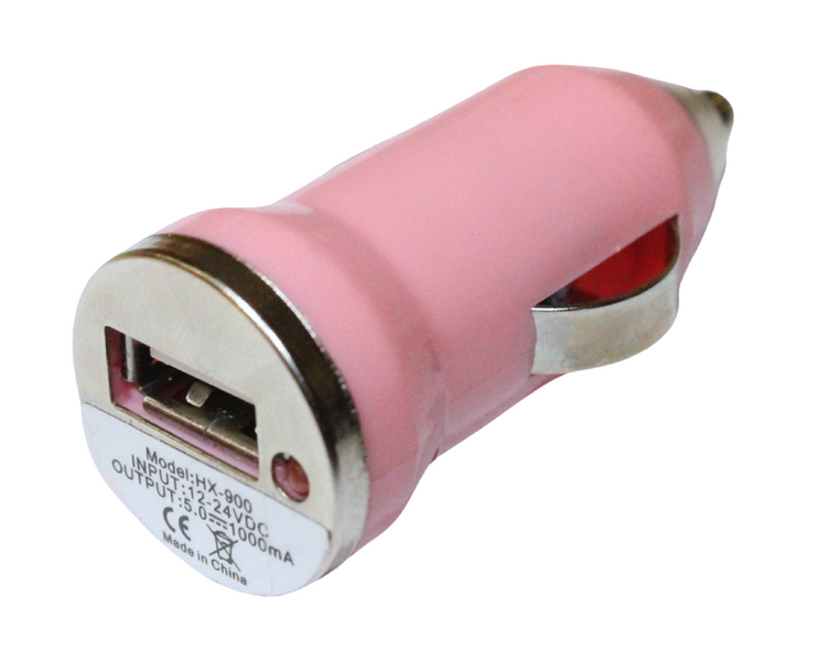 Зарядка автомобільна у прикурювач 1 USB/1A Білий 4820000000955 фото