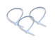 Стяжка/Хомут для кабелю пластиковий білий 3.6х200мм/100шт 4820001002729 фото 1