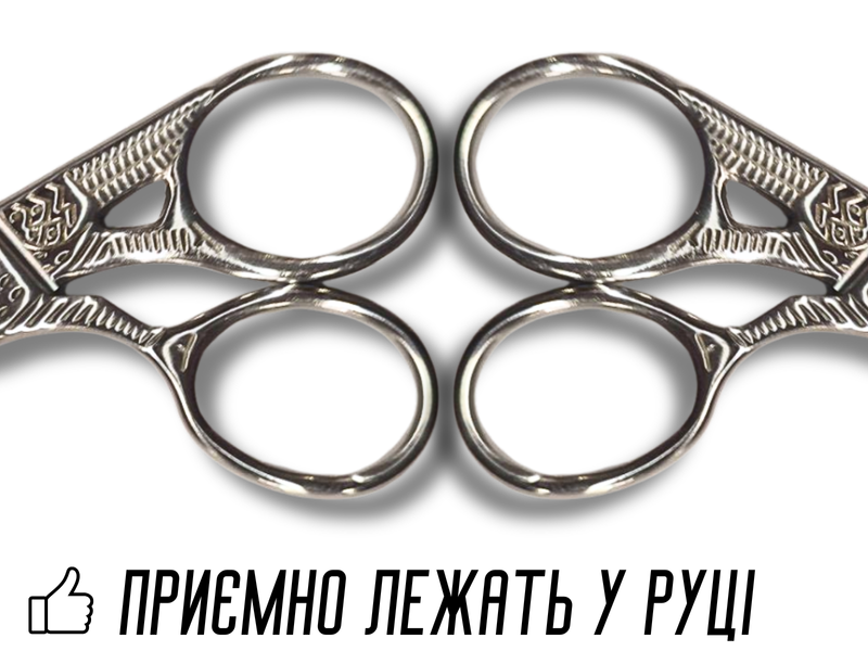 Ножиці манікюрні для нігтів "Чапля" 9.5см 4820001003025 фото