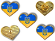Значок флаг с гербом (сердце) 28х27х10мм 4820001003002 фото 10