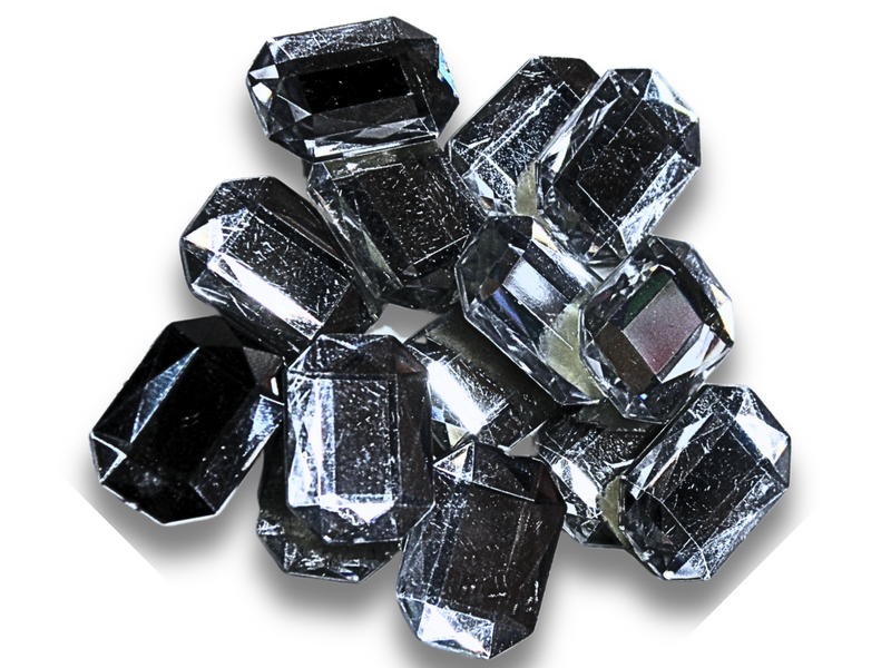 Камни на клеевой основе Прямоугольник/18&times;9мм/20шт Розовый 4820001002936 фото